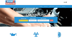 Desktop Screenshot of kamservicing.com